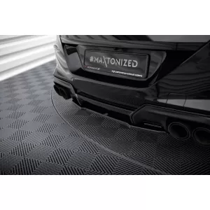 Maxton Design Spoilerset geeignet für Seitenschweller, Front-, Heckstoßstange und Kofferraum des BMW M8 Gran Coupe F93 2019-2022, Glänzend Schwarz-image-6348693