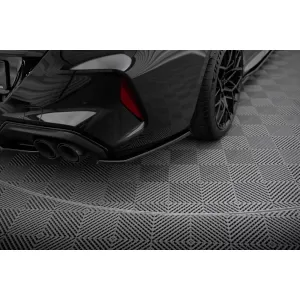 Maxton Design Spoilerset geeignet für Seitenschweller, Front-, Heckstoßstange und Kofferraum des BMW M8 Gran Coupe F93 2019-2022, Glänzend Schwarz-image-6348695