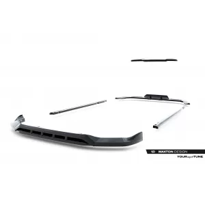 Maxton Design Spoilerset geeignet für Seitenschweller, Front-, Heckstoßstange und Kofferraum des BMW X1 M-Pack U11 nach 2022, Glänzend Schwarz-image-6348698