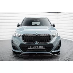 Maxton Design Spoilerset geeignet für Seitenschweller, Front-, Heckstoßstange und Kofferraum des BMW X1 M-Pack U11 nach 2022, Glänzend Schwarz-image-6348700