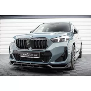 Maxton Design Spoilerset geeignet für Seitenschweller, Front-, Heckstoßstange und Kofferraum des BMW X1 M-Pack U11 nach 2022, Glänzend Schwarz-image-6348701
