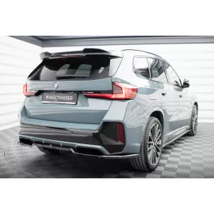 Maxton Design Spoilerset geeignet für Seitenschweller, Front-, Heckstoßstange und Kofferraum des BMW X1 M-Pack U11 nach 2022, Glänzend Schwarz-image-6348703