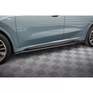 Maxton Design Spoilerset geeignet für Seitenschweller, Front-, Heckstoßstange und Kofferraum des BMW X1 M-Pack U11 nach 2022, Glänzend Schwarz-image-6348704