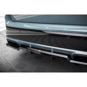 Maxton Design Spoilerset geeignet für Seitenschweller, Front-, Heckstoßstange und Kofferraum des BMW X1 M-Pack U11 nach 2022, Glänzend Schwarz-image-6348711