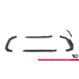 Maxton Design Spoilerset geeignet für Seitenschweller, Frontstoßstange, Heckstoßstange und Kofferraum des BMW X2, iX2 M-Pack U10 nach 2023, Glänzend Schwarz-image-6348714