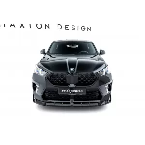 Maxton Design Spoilerset geeignet für Seitenschweller, Frontstoßstange, Heckstoßstange und Kofferraum des BMW X2, iX2 M-Pack U10 nach 2023, Glänzend Schwarz-image-6348718