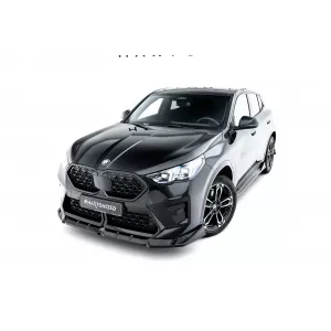 Maxton Design Spoilerset geeignet für Seitenschweller, Frontstoßstange, Heckstoßstange und Kofferraum des BMW X2, iX2 M-Pack U10 nach 2023, Glänzend Schwarz-image-6348719