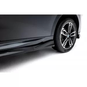 Maxton Design Spoilerset geeignet für Seitenschweller, Frontstoßstange, Heckstoßstange und Kofferraum des BMW X2, iX2 M-Pack U10 nach 2023, Glänzend Schwarz-image-6348725