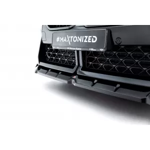Maxton Design Spoilerset geeignet für Seitenschweller, Frontstoßstange, Heckstoßstange und Kofferraum des BMW X2, iX2 M-Pack U10 nach 2023, Glänzend Schwarz-image-6348727