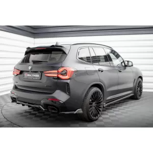 Maxton Design Spoilerset geeignet für Seitenschweller, Front-, Heckstoßstange und Kofferraum des BMW X3 M F97 2021-2024, Glänzend Schwarz-image-6348740
