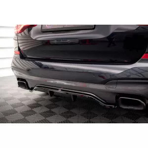 Maxton Design Spoilerset geeignet für Seitenschweller, Front-, Heckstoßstange und Kofferraum des BMW X3 M40d/M40i G01 2018-2021, Glänzend Schwarz-image-6348766