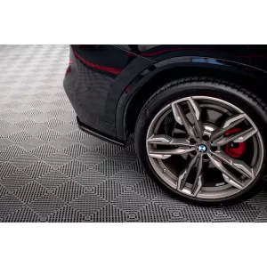 Maxton Design Spoilerset geeignet für Seitenschweller, Front-, Heckstoßstange und Kofferraum des BMW X3 M40d/M40i G01 2018-2021, Glänzend Schwarz-image-6348768