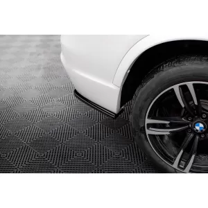 Maxton Design spoiler set suitable for side skirts, front, rear bumper and trunk of BMW X3 M-Pack F25 2014-2017, Gloss Black