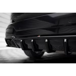 Maxton Design Spoilerset geeignet für Seitenschweller, Front-, Heckstoßstange und Kofferraum des BMW X3 M F97 2021-2024, Glänzend Schwarz-image-6348796