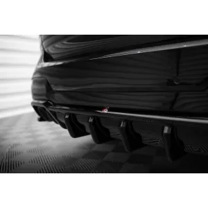Maxton Design Spoilerset geeignet für Seitenschweller, Front-, Heckstoßstange und Kofferraum des BMW X3 M F97 2021-2024, Glänzend Schwarz-image-6348797