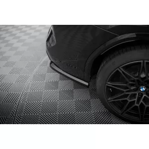 Maxton Design Spoilerset geeignet für Seitenschweller, Front-, Heckstoßstange und Kofferraum des BMW X3 M F97 2021-2024, Glänzend Schwarz-image-6348800