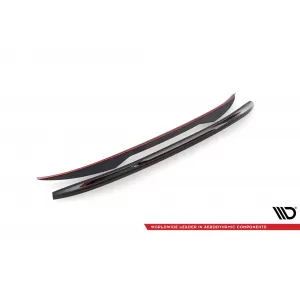 Maxton Design spoiler set suitable for side skirts, front, rear bumper and trunk of BMW X4 M-Pack G02 after 2021, Gloss Black