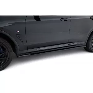Maxton Design spoiler set suitable for side skirts, front, rear bumper and trunk of BMW X4 M-Pack G02 after 2021, Gloss Black-image-6348816