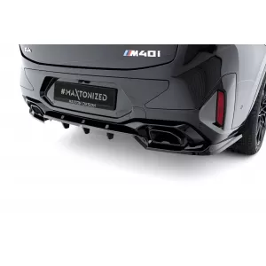 Maxton Design spoiler set suitable for side skirts, front, rear bumper and trunk of BMW X4 M-Pack G02 after 2021, Gloss Black-image-6348819
