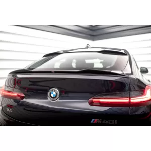 Maxton Design spoiler set suitable for side skirts, front, rear bumper and trunk of BMW X4 M-Pack G02 after 2021, Gloss Black-image-6348822