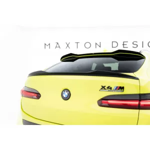 3D Trunk Spoiler Maxton Design suitable for BMW X4 M F98 after 2021, Gloss Black-image-6348828