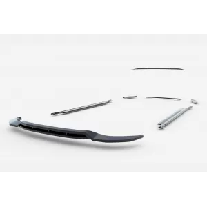 Maxton Design spoiler set suitable for side skirts, front, rear bumper and trunk of BMW X4 M-Pack G02 2018-2021, Gloss Black-image-6348832