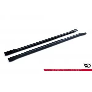 Maxton Design spoiler set suitable for side skirts, front, rear bumper and trunk of BMW X4M F98 after 2021, Gloss Black-image-6348851