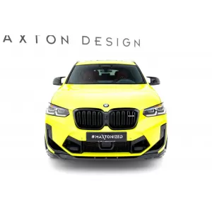 Maxton Design spoiler set suitable for side skirts, front, rear bumper and trunk of BMW X4M F98 after 2021, Gloss Black-image-6348860