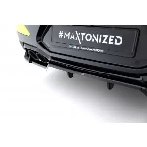 Maxton Design spoiler set suitable for side skirts, front, rear bumper and trunk of BMW X4M F98 after 2021, Gloss Black-image-6348866