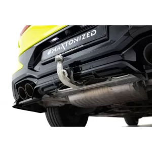 Maxton Design spoiler set suitable for side skirts, front, rear bumper and trunk of BMW X4M F98 after 2021, Gloss Black-image-6348867