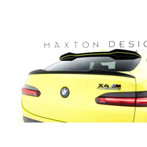 Maxton Design spoiler set suitable for side skirts, front, rear bumper and trunk of BMW X4M F98 after 2021, Gloss Black-image-6348871