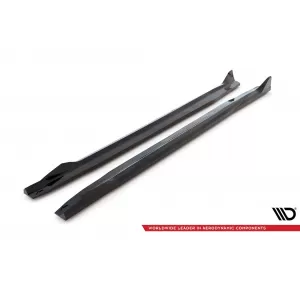 Maxton Design version 2 spoiler set suitable for side skirts, front, rear bumper and trunk of BMW X5 M-Pack G05 after 2023, Gloss Black-image-6348897