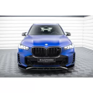 Maxton Design version 2 spoiler set suitable for side skirts, front, rear bumper and trunk of BMW X5 M-Pack G05 after 2023, Gloss Black-image-6348901