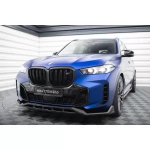 Maxton Design version 2 spoiler set suitable for side skirts, front, rear bumper and trunk of BMW X5 M-Pack G05 after 2023, Gloss Black-image-6348902