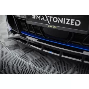 Maxton Design version 2 spoiler set suitable for side skirts, front, rear bumper and trunk of BMW X5 M-Pack G05 after 2023, Gloss Black-image-6348905