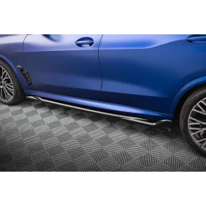 Maxton Design version 2 spoiler set suitable for side skirts, front, rear bumper and trunk of BMW X5 M-Pack G05 after 2023, Gloss Black-image-6348907