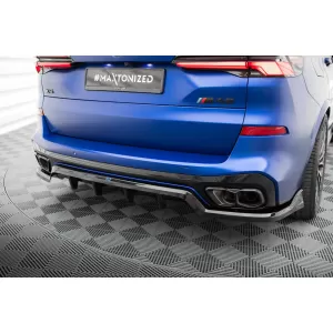Maxton Design version 2 spoiler set suitable for side skirts, front, rear bumper and trunk of BMW X5 M-Pack G05 after 2023, Gloss Black-image-6348908