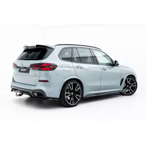 Maxton Design version 1 spoiler set suitable for side skirts, front, rear bumper and trunk of BMW X5 M-Pack G05 after 2023, Gloss Black-image-6348923