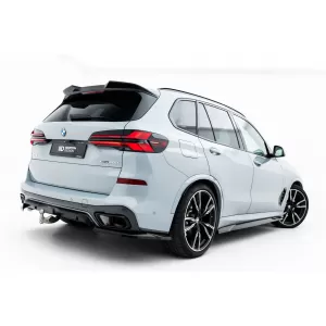 Maxton Design version 1 spoiler set suitable for side skirts, front, rear bumper and trunk of BMW X5 M-Pack G05 after 2023, Gloss Black-image-6348926