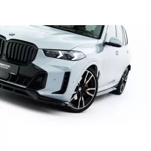 Maxton Design version 1 spoiler set suitable for side skirts, front, rear bumper and trunk of BMW X5 M-Pack G05 after 2023, Gloss Black-image-6348928