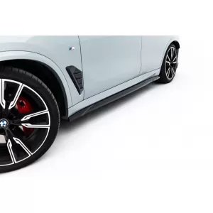 Maxton Design version 1 spoiler set suitable for side skirts, front, rear bumper and trunk of BMW X5 M-Pack G05 after 2023, Gloss Black-image-6348935