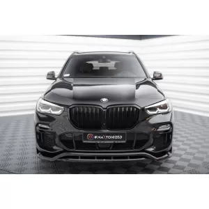 Maxton Design spoiler set suitable for side skirts, front, rear bumper and trunk of BMW X5 M-Pack G05 2018-2023, Gloss Black-image-6348942