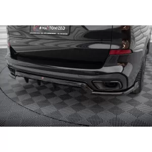 Maxton Design spoiler set suitable for side skirts, front, rear bumper and trunk of BMW X5 M-Pack G05 2018-2023, Gloss Black-image-6348953