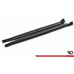 Maxton Design spoiler set suitable for side skirts, front, rear bumper and trunk of BMW X5 M-Pack F15 2013-2018, Gloss Black-image-6348958