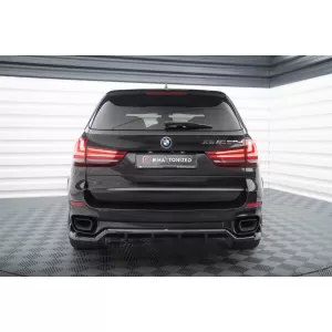 Maxton Design spoiler set suitable for side skirts, front, rear bumper and trunk of BMW X5 M-Pack F15 2013-2018, Gloss Black-image-6348967