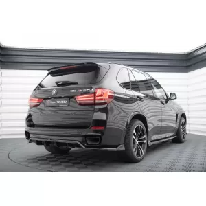 Maxton Design spoiler set suitable for side skirts, front, rear bumper and trunk of BMW X5 M-Pack F15 2013-2018, Gloss Black-image-6348968