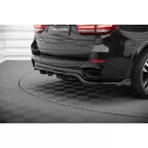 Maxton Design spoiler set suitable for side skirts, front, rear bumper and trunk of BMW X5 M-Pack F15 2013-2018, Gloss Black-image-6348973