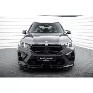 Maxton Design spoiler set suitable for side skirts, front, rear bumper and trunk of BMW X5 M F95 after 2023, Gloss Black-image-6348978