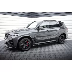 Maxton Design spoiler set suitable for side skirts, front, rear bumper and trunk of BMW X5 M F95 after 2023, Gloss Black-image-6348980