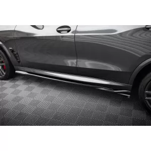 Maxton Design spoiler set suitable for side skirts, front, rear bumper and trunk of BMW X5 M F95 after 2023, Gloss Black-image-6348984